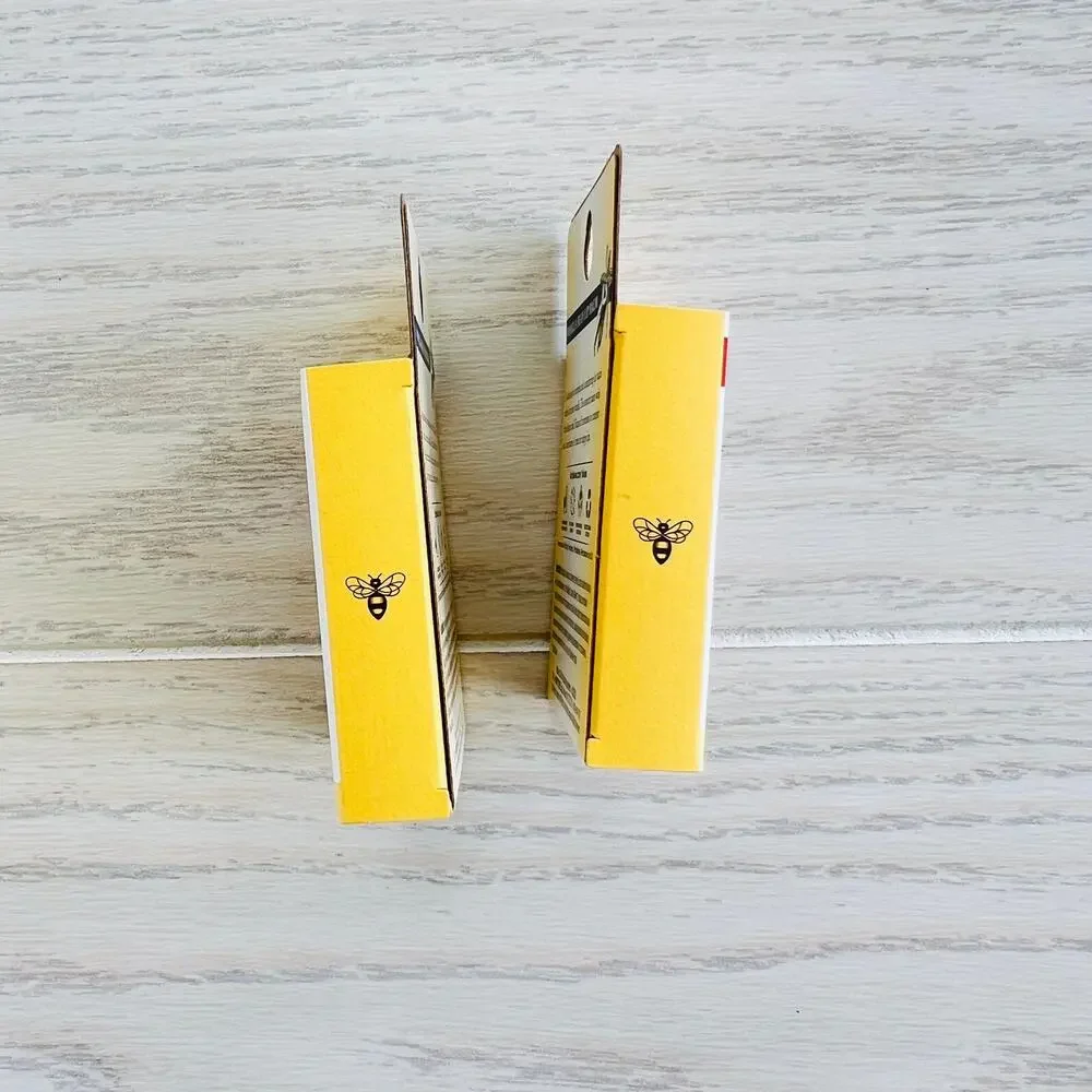 Burt's Bees Moisturizing Lip Balm Vanilla Bean 3ct Lot of 2 Packs (6T)